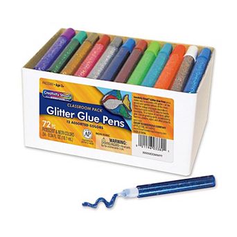 Dixon Creativity Street Glitter 72 pc Glue Pens