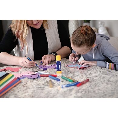 Dixon Creativity Street Glitter 72-Piece Glue Pens