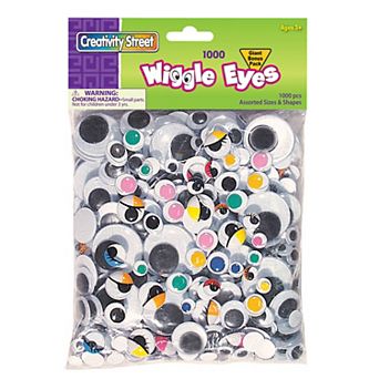 Dixon Creativity Street 1000 pc Wiggle Eyes Classroom Pack