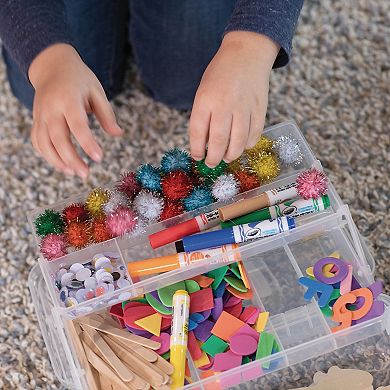 Dixon Creativity Street 400-Piece Wiggle Eyes Storage Stacker 2-Pack