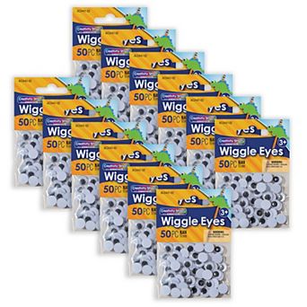 Dixon Creativity Street 50 pc Wiggle Eyes 12-Pack