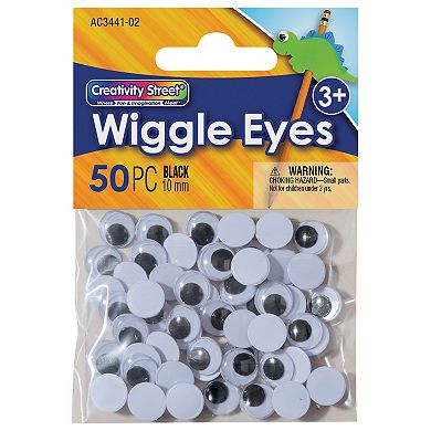 Dixon Creativity Street 50-Piece Wiggle Eyes 12-Pack
