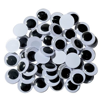 Dixon Creativity Street 50-Piece 15mm Wiggle Eyes 12-Pack