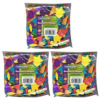 Dixon Creativity Street 200 pc Wood Geometric Shapes 3-Pack