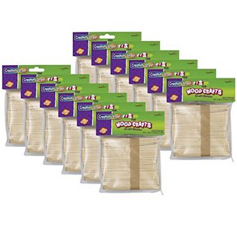 Dixon Creativity Street 150 pc Regular Craft Sticks 12-Pack