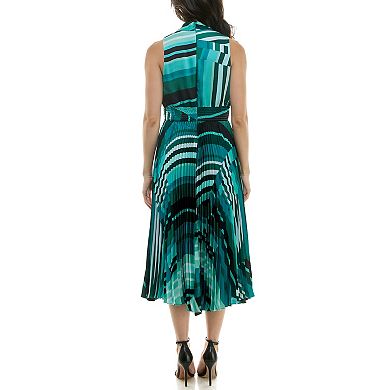 Women's Maison Tara V-Neck Skirt Midi Dress