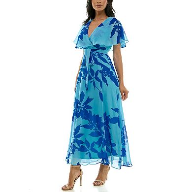 Women's Maison Tara Capelet Maxi Dress Dress