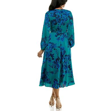 Women's Maison Tara Knot Waist Fit & Flare Dress