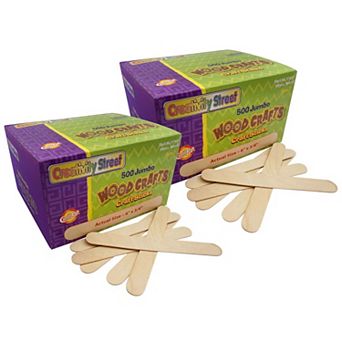 Dixon 2-Pack Creativity Street Jumbo Craft Sticks Set