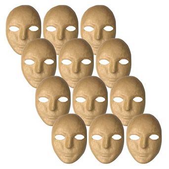 Dixon 12-Pack Creativity Street Paper Mache Mask