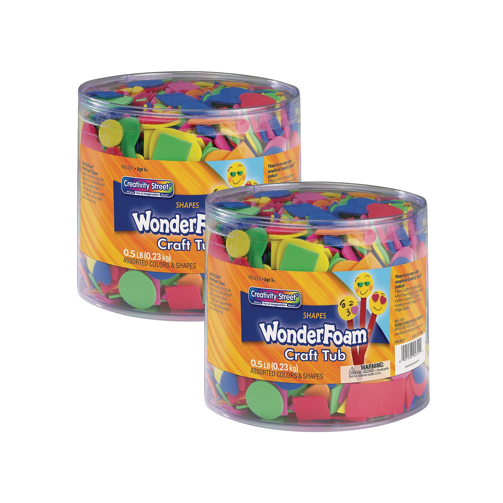 Dixon 2-Pack Creativity Street Assorted WonderFoam, Multi