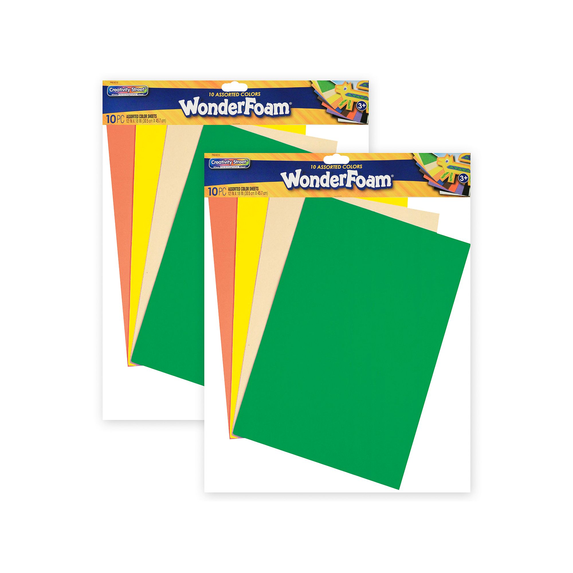 Dixon 2-Pack Creativity Street Assorted WonderFoam, Multi
