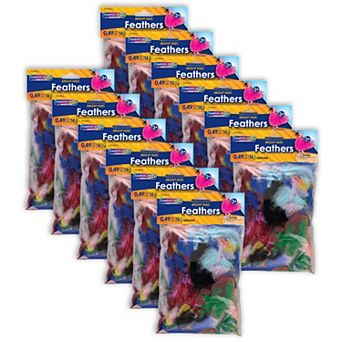 Dixon 12-Pack Creativity Street Assorted Feathers