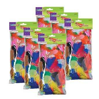 Dixon 6-Bags Creativity Street Assorted Feathers