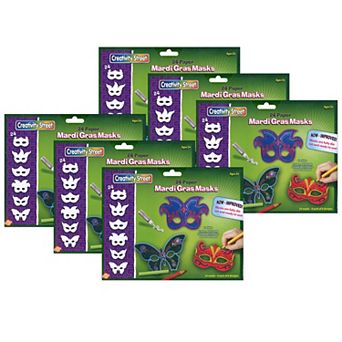 Dixon 6-Pack Creativity Street Assorted Die-Cut Paper Masks