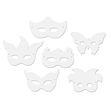 Dixon 6-Pack Creativity Street Assorted Die-Cut Paper Masks