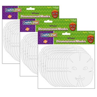 Dixon 3-Pack Creativity Street Assorted Die-Cut Paper Mask