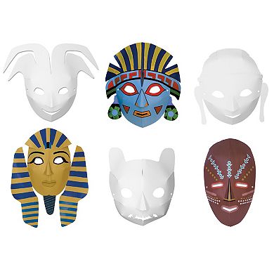 Dixon 3-Pack Creativity Street Multicultural Die-Cut Paper Masks
