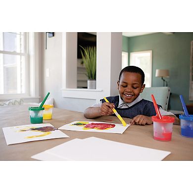 Dixon 2-Pack Creativity Street No-Spill Round Paint Cups with Colored Lids