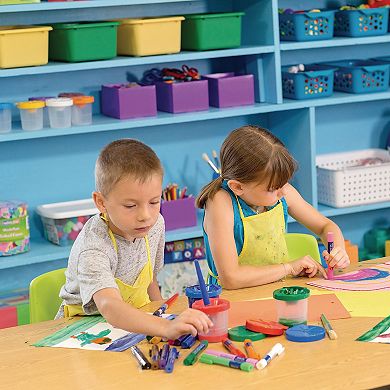 Dixon 2-Pack Creativity Street No-Spill Round Paint Cups with Colored Lids