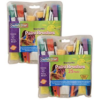 Dixon 2-Pack Creativity Street Starter Paintbrush Assortment