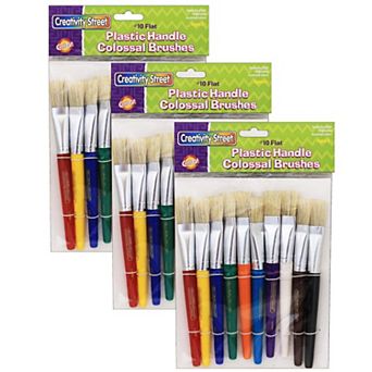 Dixon 3-Pack Creativity Street Beginner Flat Paintbrushes