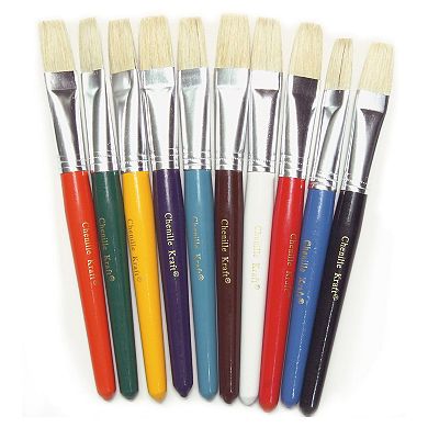 Dixon 3-Pack Creativity Street Beginner Flat Paintbrushes