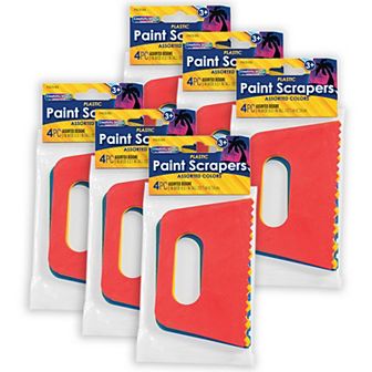 Dixon 6-Pack Creativity Street Paint Scrapers