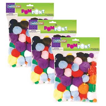 Dixon 3-Pack Creativity Street Pom Poms