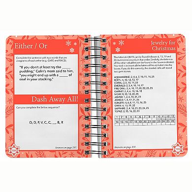 Brain Games Christmas Puzzles MINI