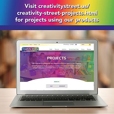 Dixon 12 Bottles Creativity Street Glitter Glue