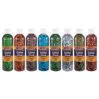 Dixon 8 Bottles Creativity Street Glitter Glue