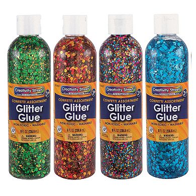 Dixon 8 Bottles Creativity Street Glitter Glue