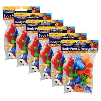 Dixon Creativity Street 156 pc Modeling Dough & Clay Body Parts & Accessories Set