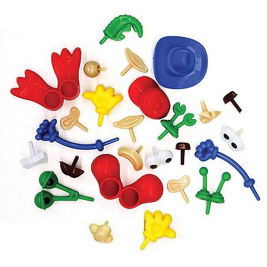 Dixon Creativity Street 156 pc. Modeling Dough & Clay Body Parts & Accessories Set