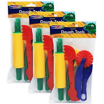 Dixon Creativity Street 15 pc Assorted Patterns Dough Tools Set