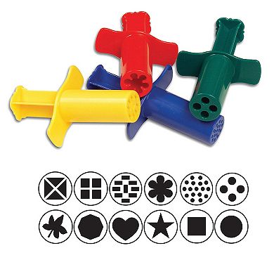 Dixon Creativity Street 24 pc. Assorted Patterns Dough Extruders Set