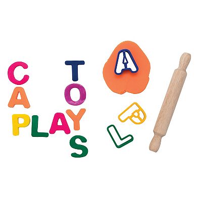 Dixon Creativity Street 78 pc. Capital Letters Dough & Clay Cutter Set