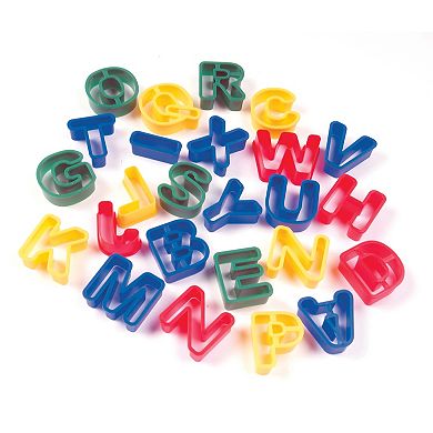 Dixon Creativity Street 78 pc. Capital Letters Dough & Clay Cutter Set