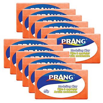 Dixon Prang 1 lb. Orange Modeling Clay 12 pk