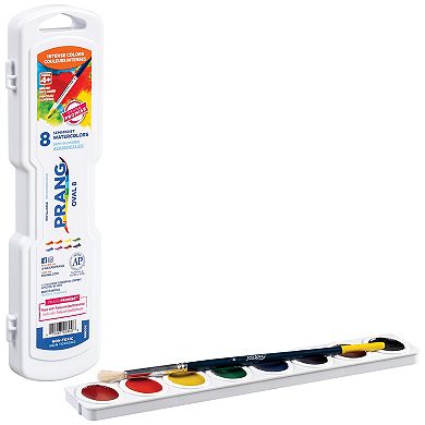 Dixon Prang Semi-Moist Washable Watercolor Set 3-pk.