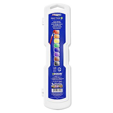 Dixon Prang 8 Color Professional Watercolors Set with Brush 3-pk.