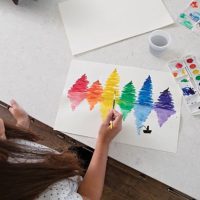 Dixon Prang Watercolors, Oval Pan Watercolors Refill Tray 3-pk.