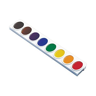 Dixon Prang Watercolors, Oval Pan Watercolors Refill Tray 3-pk.