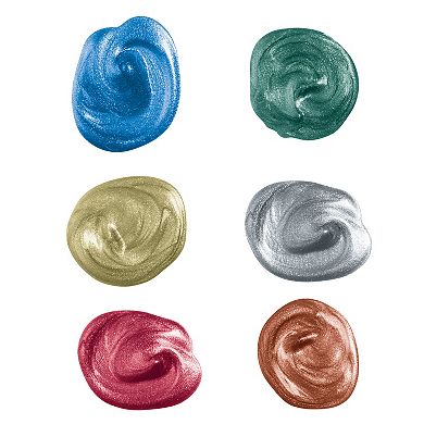Dixon Prang 16 oz. Washable Ready-to-Use Metallic Tempera Paint 6-pk.