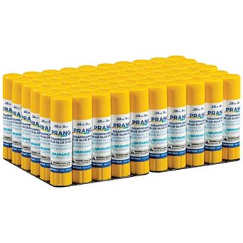 Dixon Prang 0.28 oz. Disappearing Washable Blue Glue Sticks 60 pk