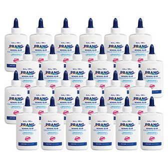 Dixon Prang 4.4 oz. White Washable Liquid School Glue 24 pk