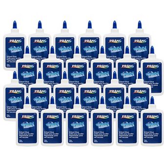 Dixon Prang 7.9 oz. White Washable Liquid School Glue 24 pk