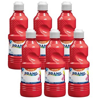 Dixon Prang 16 oz. Ready-to-Use Tempera Red Paint 6 pk