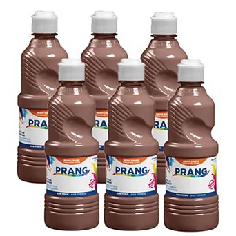 Dixon Prang 16 oz. Ready-to-Use Tempera Brown Paint 6 pk